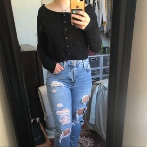 Free People long sleeve top